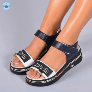 Sandale Dama Piele Naturala Gyna Negre- Need 4 Shoes