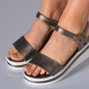 Sandale Cu Platforma Asme Bronz- Need 4 Shoes