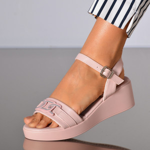 Sandale Cu Platforma Kimy Roz- Need 4 Shoes