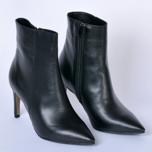 Botine Piele Naturala Marlyn Negre- Need 4 Shoes