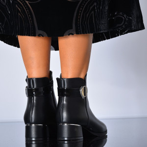Botine Amyra Negre - Need 4 Shoes