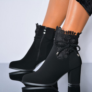 Botine Creola Negre - Need 4 Shoes