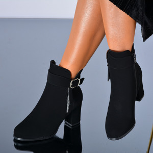 Botine Leontina 2 Negre - Need 4 Shoes