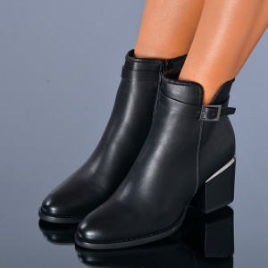 Botine Rebeka Negre - Need 4 Shoes