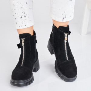 Ghete Dama Casual Aime Negre-Need 4 Shoes