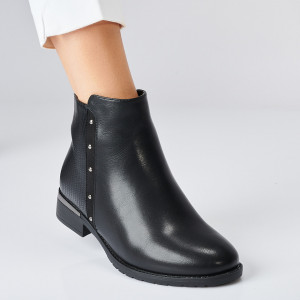 Ghete Dama Casual Miko Negre - Need 4 Shoes