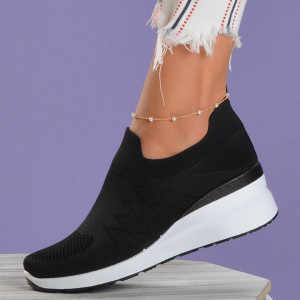 Pantofi Casual Dama Giny Negri - Need 4 Shoes