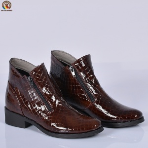 Ghete Dama Piele Naturala Bety 3 Maro- Need 4 Shoes