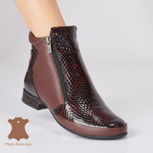 Ghete Dama Piele Naturala Hazal Maro - Need 4 Shoes