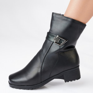 Ghete Dama Imblanite Ara 6 Negre- Need 4 Shoes