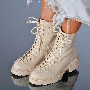Ghete Dama Imblanite Nuva Bej- Need 4 Shoes