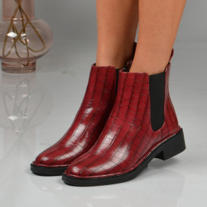 Ghete Dama Emily 2 Burgundy - Need 4 Shoes