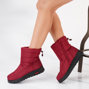 Cizme Dama Imblanite Alfy 2 Rosii- Need 4 Shoes