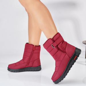 Cizme Dama Imblanite Alfy 7 Rosii- Need 4 Shoes