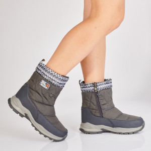Cizme Dama Imblanite Alpin 11 Gri- Need 4 Shoes
