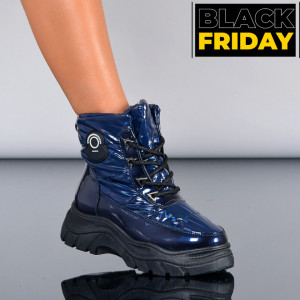 Cizme Dama Imblanite Celsia Navy- Need 4 Shoes