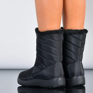 Cizme Dama Imblanite Simon Negre - Need 4 Shoes