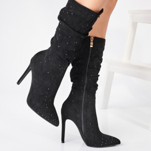Cizme Dama Loren Negre - Need 4 Shoes