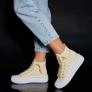 Tenisi Dama Indila Bej- Need 4 Shoes