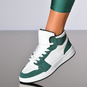 Adidasi Dama Judy Alb/Verde- Need 4 Shoes