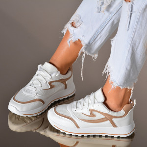 Adidasi Dama Naly 3 Alb/Kaki- Need 4 Shoes