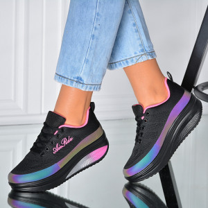 Adidasi Dama Zena 16 Negru/Roz- Need 4 Shoes