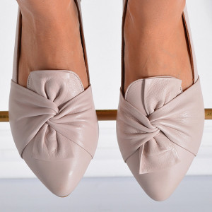 Pantofi Dama Piele Naturala Alma Roz- Need 4 Shoes