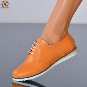 Pantofi Dama Piele Naturala Hatice Mustar