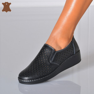 Pantofi Dama Piele Naturala Ilona Negri - Need 4 Shoes
