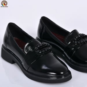 Pantofi Dama Piele Naturala Lissa 2 Negri- Need 4 Shoes