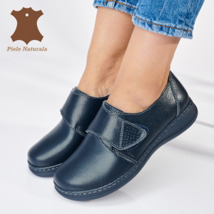 Pantofi Dama Piele Naturala Mirna Navy- Need 4 Shoes