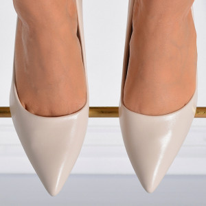 Pantofi Cu Toc Dama Anita Bej- Need 4 Shoes