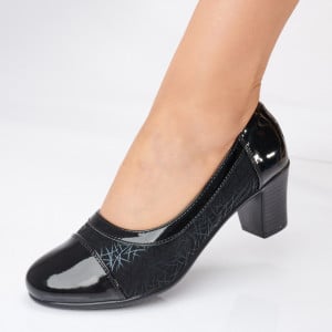 Pantofi Cu Toc Dama Dafina Negri- Need 4 Shoes