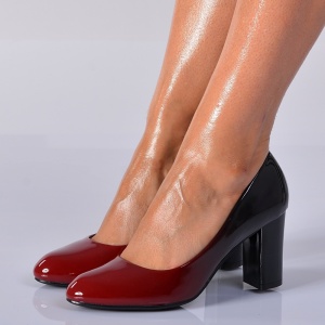 Pantofi Cu Toc Dama Maily Bordo- Need 4 Shoes