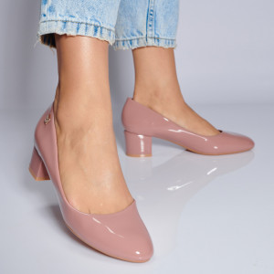 Pantofi Cu Toc Dama Priscila Roz- Need 4 Shoes