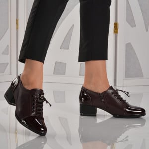 Pantofi Cu Toc Dama Sarina Bordo - Need 4 Shoes