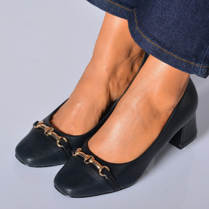 Pantofi Cu Toc Dama Zendra Negri- Need 4 Shoes