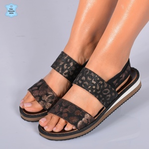 Sandale Dama Piele Naturala Ruby 2 Negre- Need 4 Shoes