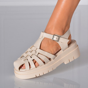 Sandale Dama Zaira Bej- Need 4 Shoes