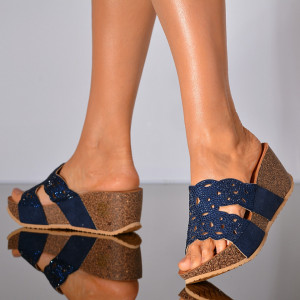 Papuci dama Deria Navy- Need 4 Shoes