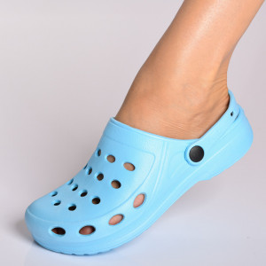 Papuci Dama Domino Baby Blue- Need 4 Shoes