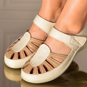 Pantofi Casual Dama Marinela Bej- Need 4 Shoes