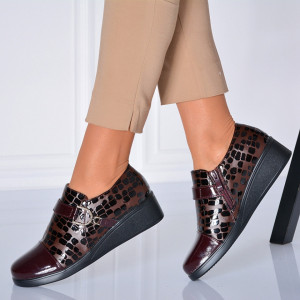 Pantofi cu platforma Noema Bordo- Need 4 Shoes