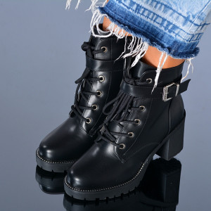 Botine Georgina Negre - Need 4 Shoes