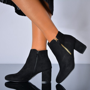 Botine Lexy Negre-Need 4 Shoes
