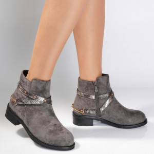 Ghete Dama Casual Camelia Gri-Need 4 Shoes