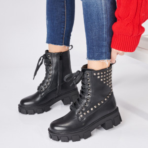 Ghete Dama Casual Rodin Negre-Need 4 Shoes