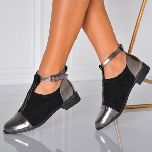 Pantofi Casual Dama Frosina Gun- Need 4 Shoes