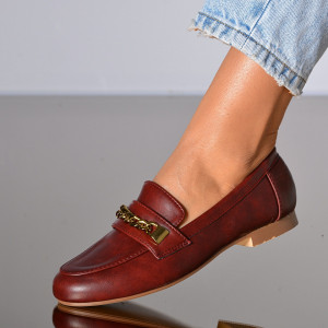 Pantofi Casual Dama Ramiro Bordo- Need 4 Shoes