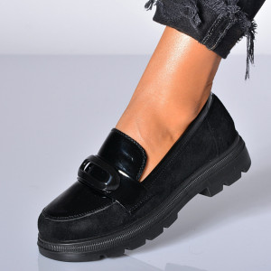 Pantofi Casual Dama Rely Negri- Need 4 Shoes